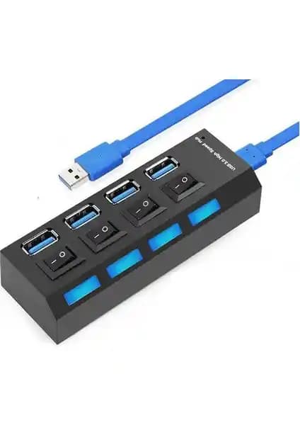 Maxgo 2070 4 Port USB 3.0 Hub ile Hızlı ve Çoklu Bağlantı Çözümü