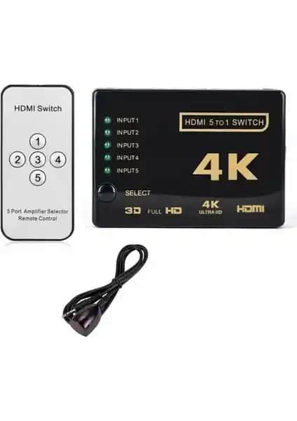 Maxgo 2128 HDMI Çoklayıcı Switch ile Çoklu Kaynakları Tek Ekranda Kullanma Çözümü