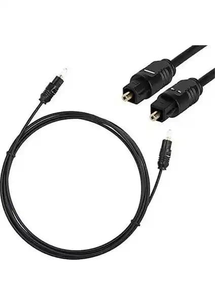 Maxgo 2166 Dijital Fiber Optik Ses Kablosu 1 Metre Yüksek Kalite Güvenilir Bağlantı