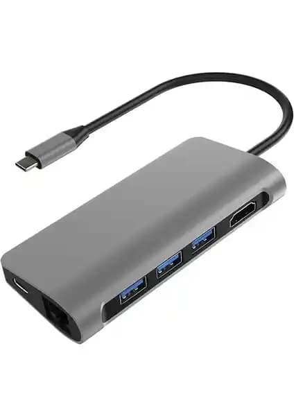 Mobitell Type-C 8 in 1 Çok Fonksiyonlu Çok Portlu Bağlantı Adaptörü Özellikleri ve Kullanım Alanları