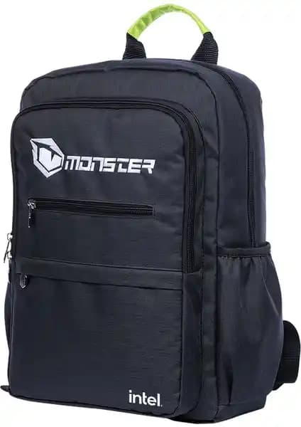 Monster 14'' Laptop Sırt Çantası Günlük ve Seyahat Kullanımı İçin Dayanıklı Tasarım