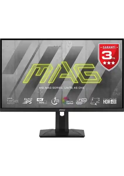 MSI 27 inç MAG 274UPF Oyun ve Profesyonel Kullanım İçin Yüksek Performanslı Monitör