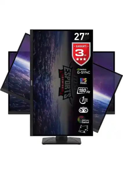 MSI G274PF 27 İnç Oyun Monitörü Yüksek Performans ve Görüntü Kalitesi Sunar