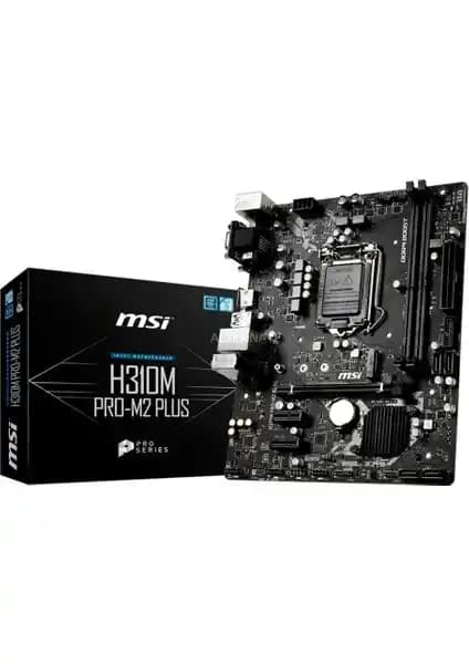 MSI H310M PRO-M2 PLUS Anakart: Yüksek Performans ve Güvenilirlik Sunan Modern Anakart