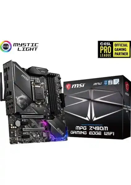 MSI MPG Z490 Gaming Edge WiFi Anakartı: Yüksek Performans ve Dayanıklılık İçin Tasarlandı