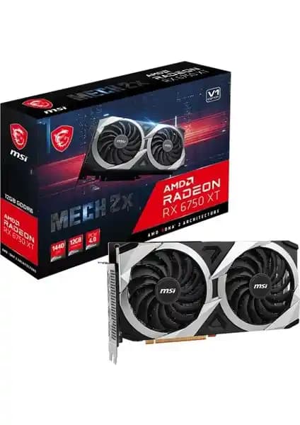 MSI Radeon RX 6750 XT Mech 2X 12G: Yüksek Oyun ve Grafik Performansı Sunan Güçlü Ekran Kartı