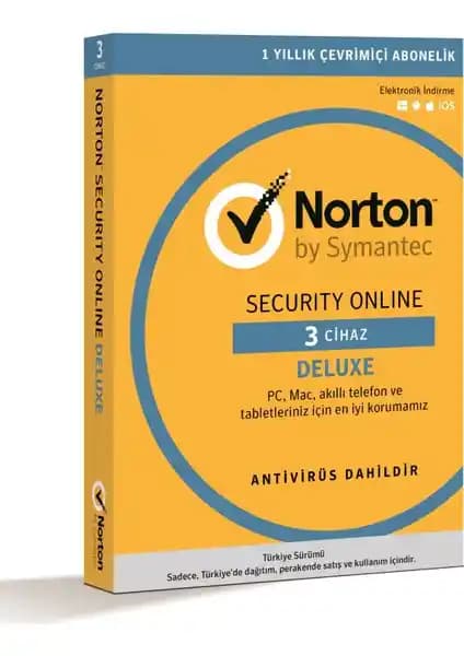 Norton Security Deluxe Çoklu Cihaz Güvenliği ile Dijital Koruma Çözümü