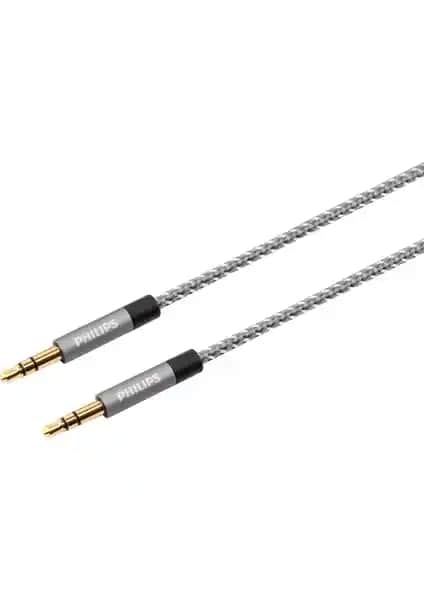 Philips SWR2114B/93 3.5 mm Jack Aux Ses Kablosu Yüksek Kalite ve Dayanıklılık