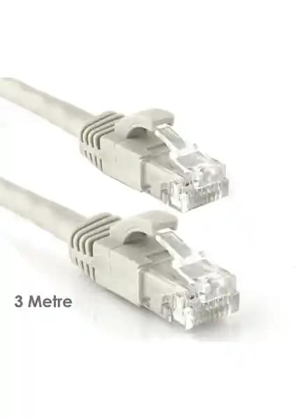 Powermaster Cat 6 Ethernet Kablosu 3 Metre Yüksek Performans ve Dayanıklılık