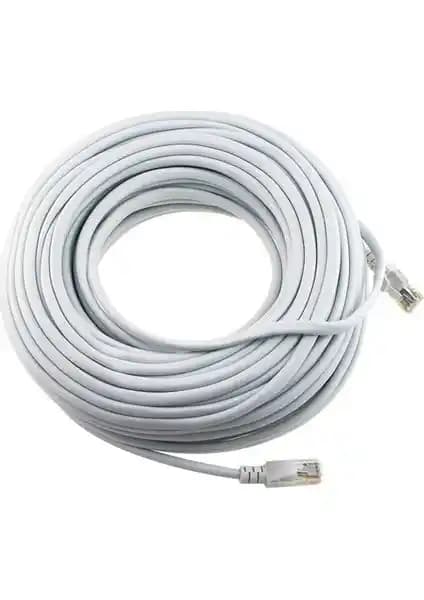 Powermaster Cat5 Ethernet Kablosu 30 Metre Güçlü ve Güvenilir Ağ Bağlantısı İçin Uygun