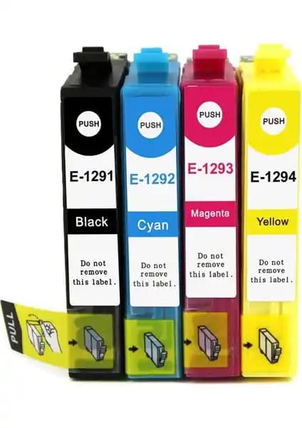 Ppt Premium Epson T1291 Uyumlu Yüksek Kapasite Dört Renk Muadil Kartuş Seti