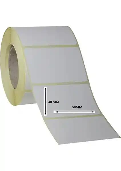 Pro Terazi Etiketi 40x58 mm 500 Sarımlı Termal Paket İşletmeler İçin Uygun Çözüm