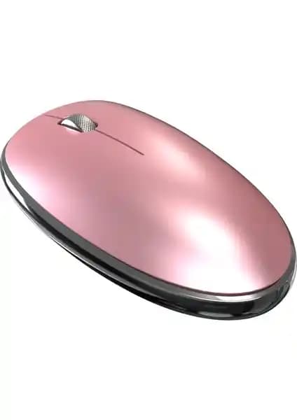 Pusat Business Pro Sessiz Kablosuz Rose Gold Mouse: Şık ve Çok İşlevli Ergonomik Bilgisayar Aksesuarı