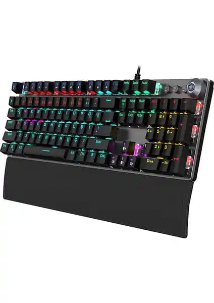 Rampage KB-R28 Blade Plus Siyah Güç RGB Blue Switch Mekanik Oyuncu Klavyesi Özellikleri ve İncelemesi