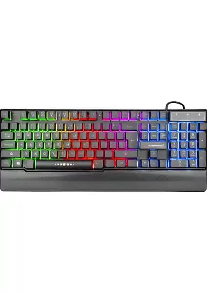 Rampage KB-R66 Bubble USB Gökkuşağı Aydınlatmalı Gaming Klavye İncelemesi