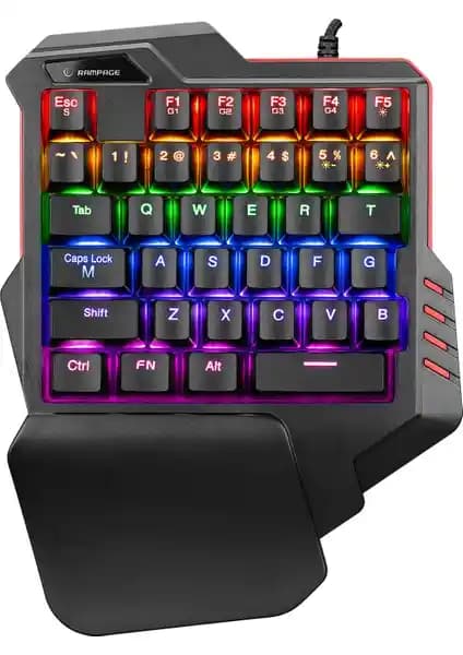 Rampage Miracle K1 Led Işıklı Blue Switch Mekanik Mini Gaming Klavye İncelemesi