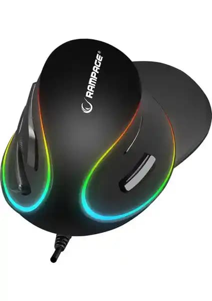 Rampage SMX-R618: Ergonomik ve Güçlü Özelliklere Sahip Oyun ve Ofis Mouse'u