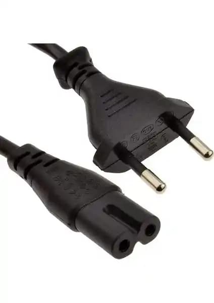 Rimsan Teyp Radyo Fişi Güç Kablosu 2 Metre Siyah Dayanıklı ve Estetik Tasarım