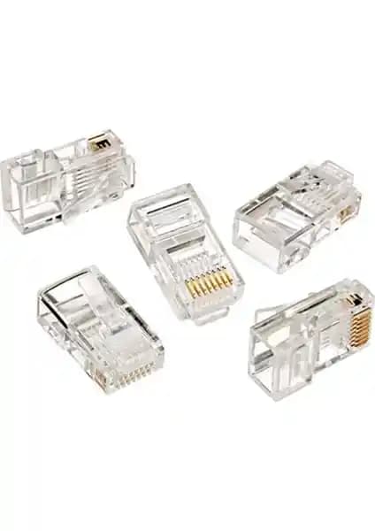 S-Link Cat 6 RJ-45 Konnektör SL-COB8P ile Güvenilir Ağ Bağlantısı Çözümü