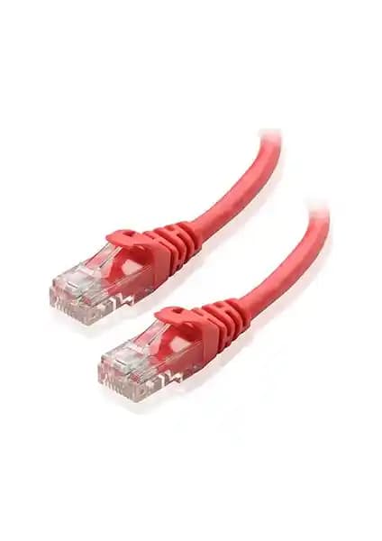 S-Link SL-CAT610RE 10m Kırmızı CAT6 Ethernet Kablosu Güçlü ve Güvenilir Bağlantı Sağlar