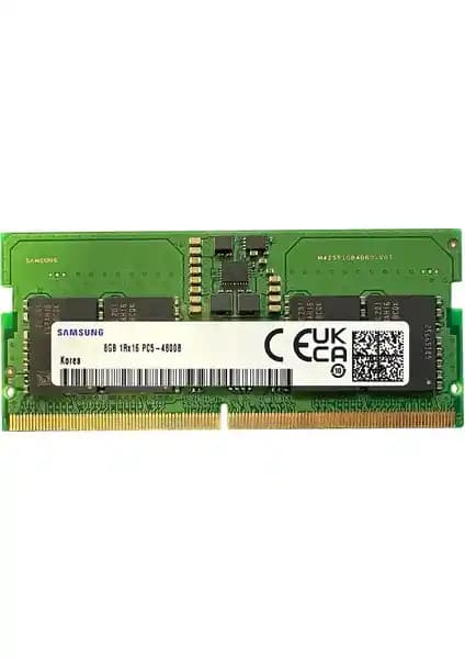 Samsung 8GB DDR5 4800MHz Notebook RAM Yüksek Hızlı ve Güvenilir Sistem Performansı