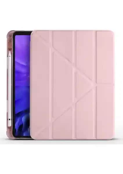 Samsung Galaxy Tab S6 Lite için şık ve dayanıklı rose gold renkli kılıf
