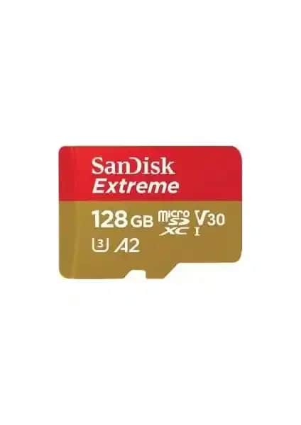 SanDisk Extreme 128GB microSDXC Hafıza Kartı: Yüksek Hız ve Güvenilirlik Sunan Depolama Çözümü