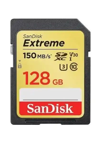 SanDisk Extreme 128GB SDXC Hafıza Kartı: Yüksek Performans ve Güvenilir Veri Depolama Çözümü