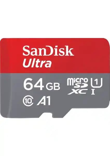 Sandisk Ultra 64GB MicroSDHC Hafıza Kartı Yüksek Hız ve Güvenilirlik Sunar