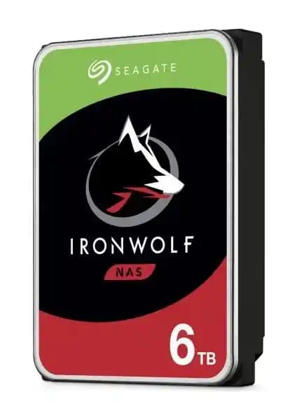 Seagate Ironwolf 6 TB 5400RPM NAS Sabit Diski: Güçlü ve Güvenilir Veri Depolama Çözümü