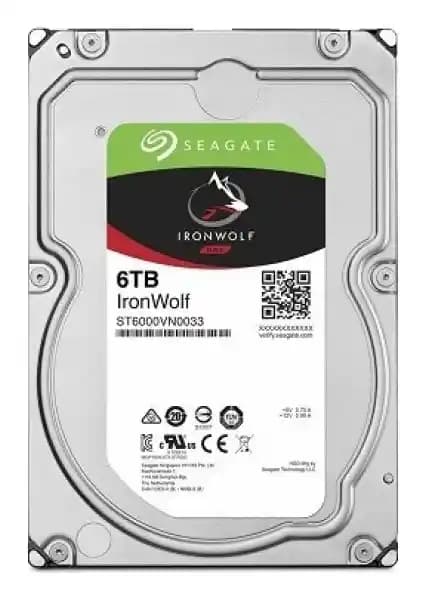 Seagate IronWolf 6TB 7200RPM SATA İç Sabit Diskleri Güçlü ve Güvenilir Veri Depolama Çözümü