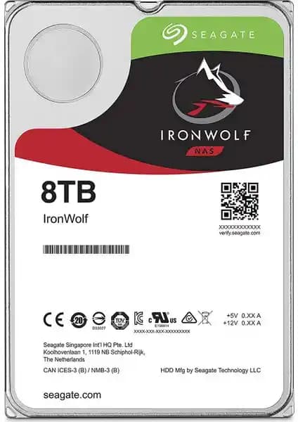 Seagate IronWolf 8TB Sabit Disk: Yüksek Kapasiteli ve Güvenilir Depolama Çözümü