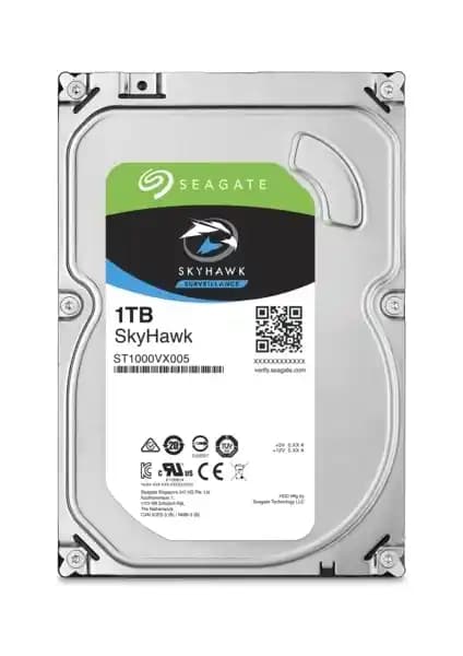 Seagate Skyhawk 1 TB Güvenilir ve Yüksek Performanslı Güvenlik ve Gözetim Diski