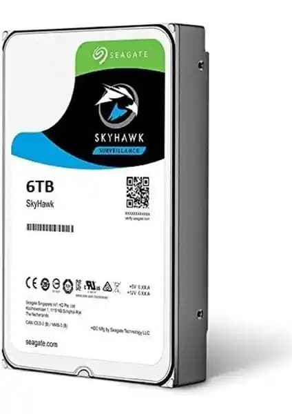 Seagate Skyhawk 6TB 3.5 İnç Güçlü ve Güvenilir Depolama Çözümü
