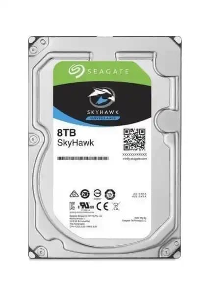 Seagate SkyHawk 8TB Güvenlik Sabit Diski: Yüksek Kapasiteli ve Dayanıklı Güvenlik Çözümü