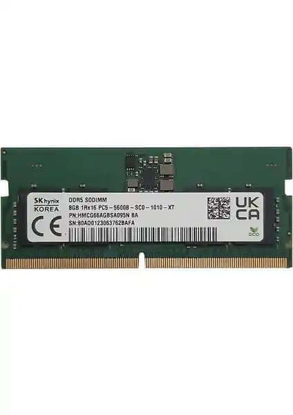 SK Hynix 8GB DDR5 Notebook RAM Performans ve Güç Birliği Özellikleri