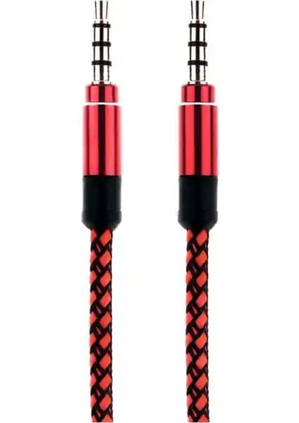 Soultech Aux Kablo Kırmızı (DK902K): Yüksek Kaliteli Ses Deneyimi ve Dayanıklılık