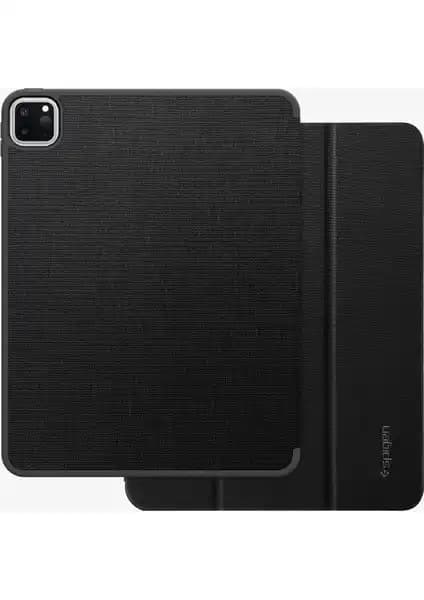 Spigen Urban Fit Siyah Kılıf iPad Pro 12.9" (2022/2021) için yüksek koruma ve şık tasarım