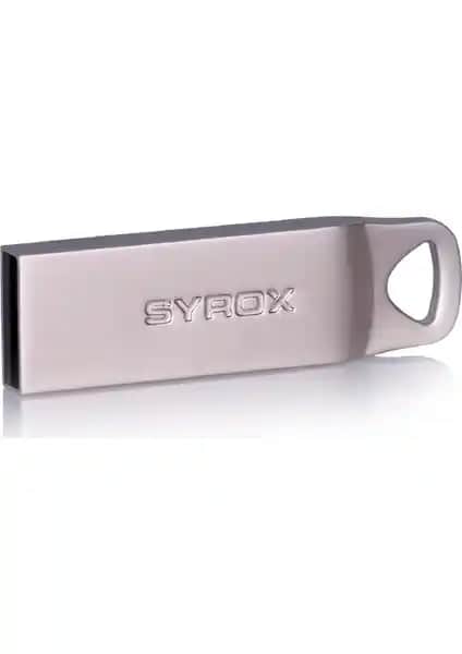 Syrox 16 GB Metal USB Bellek: Dayanıklı ve Şık Veri Saklama Çözümü