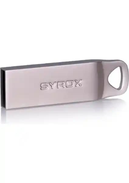 Syrox 64 GB Metal USB Flash Bellek: Dayanıklı ve Taşınabilir Veri Depolama Çözümü