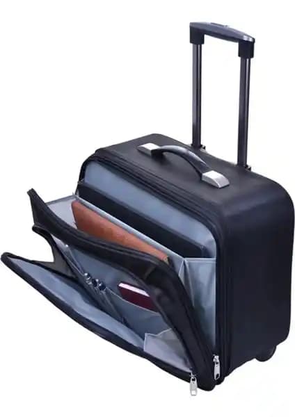 TahTicMer Çekçekli Pilot Çantası: Şıklık ve İşlevselliğin Modern Birleşimi