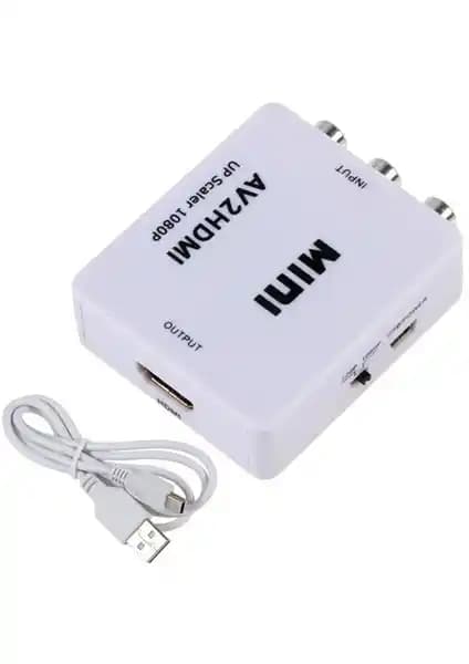 Ti-Mesh RCA'dan HDMI'ye Video Dönüştürme Adaptörü ile Eski Cihazlarınızı Modernleştirin