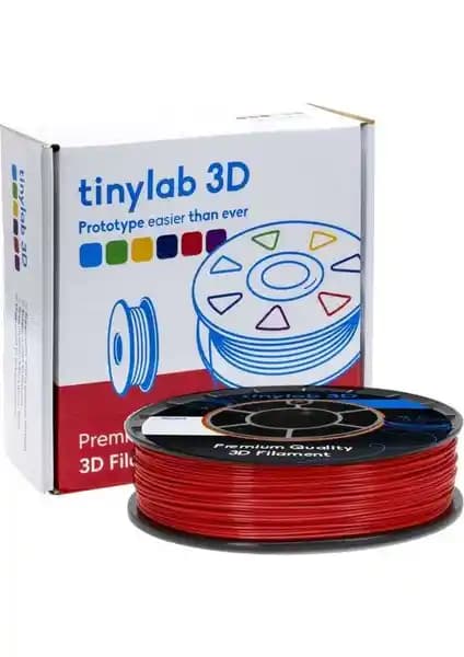 TinyLab 3D Kırmızı PLA Filament Yüksek Kalite ve Güvenilirlik Özellikleri