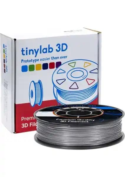 TinyLab Gü<müş> PLA Filament: Yüksek Kalite ve Estetik Detaylar İçin Uygun 3D Baskı Malzemesi