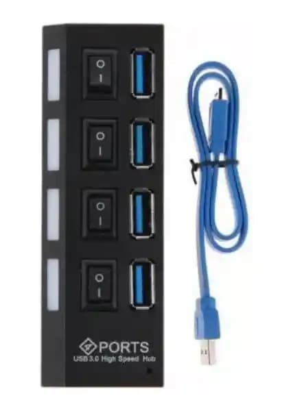 TMGO Teknolojisi 4 Portlu USB 3.0 Çoklayıcı ile Çoklu Cihaz Bağlantısı Kolaylığı