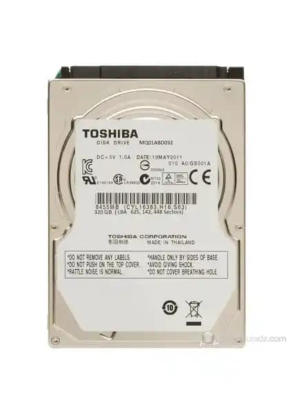 Toshiba 2.5 İnç 320GB SATA-2 Sabit Disk: Güçlü ve Güvenilir Depolama Çözümü