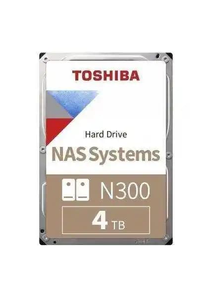 Toshiba 4TB N300 NAS Sabit Diski: Yüksek Performans ve Güvenilir Depolama Çözümü