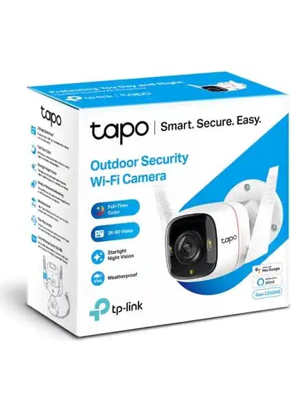 TP-Link Tapo C320WS Dış Mekan Güvenlik Kamerası Yüksek Çözünürlük ve Akıllı Özellikler