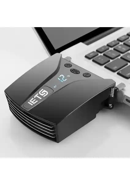 TriLine Iets Dijital Göstergeli Notebook Soğutucu: Yüksek Performanslı ve Şık Soğutma Çözümü