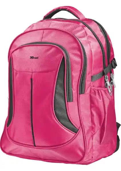 Trust Lima 16'' Pembe Notebook Sırt Çantası Dayanıklı ve Ergonomik Tasarım